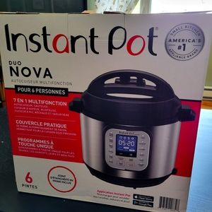 Instant pot 6qt duo nova NWOT